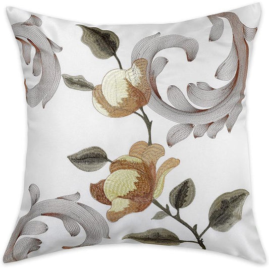 Yellow rose Cushion cover