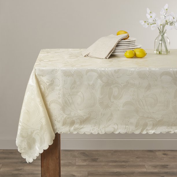 European Rose Pattern Tablecloth