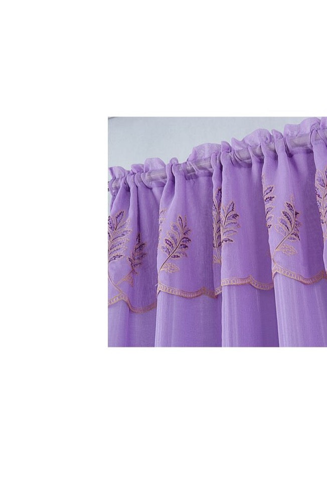 Floral Curtain Panel