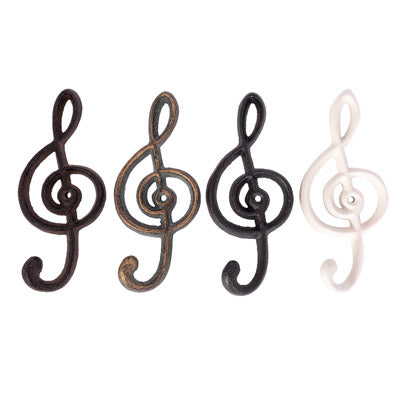 Treble Clef Sign Hook (Set of 4 )