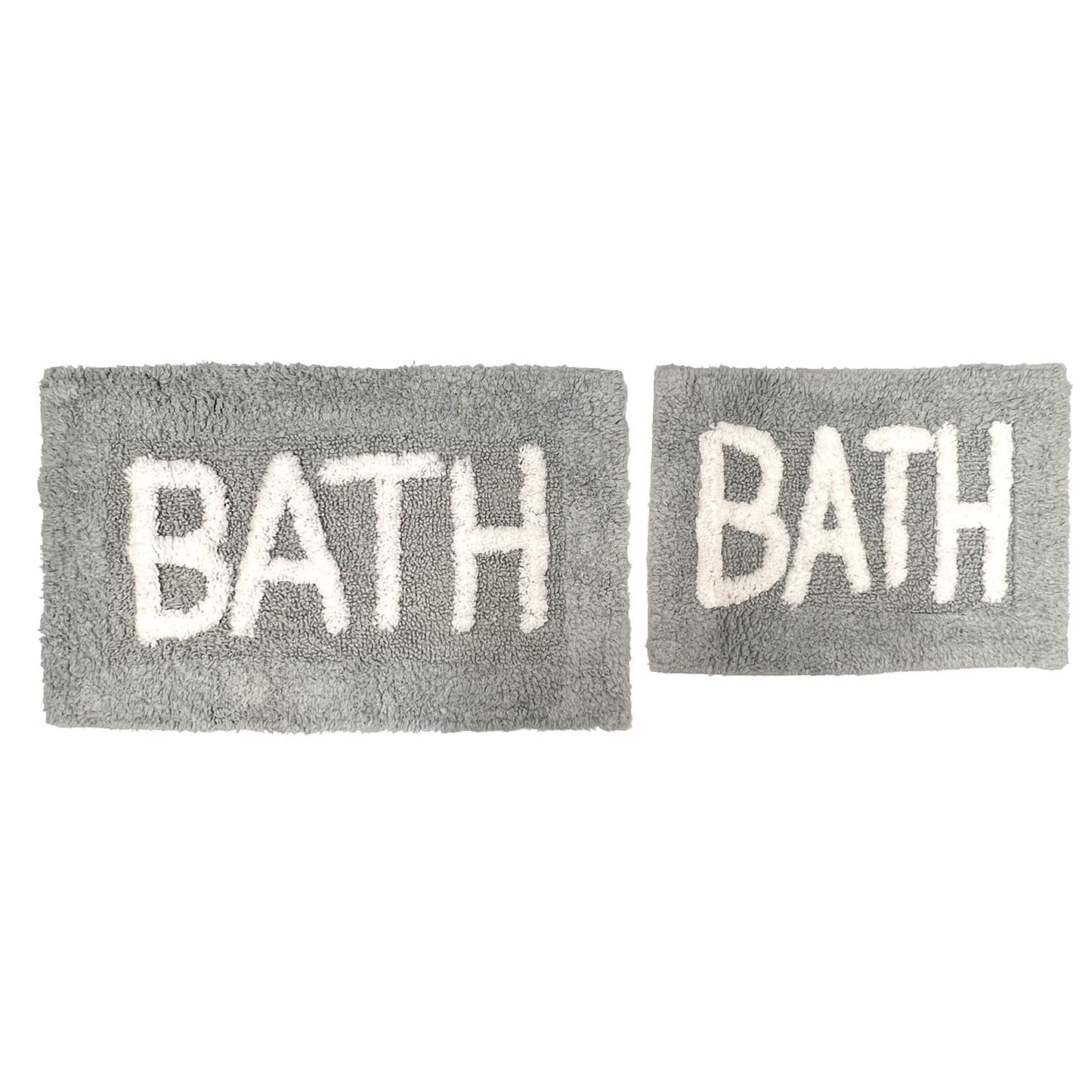 Luxury Bath Mat Floor Set Cotton Hotel Spa 2 pc