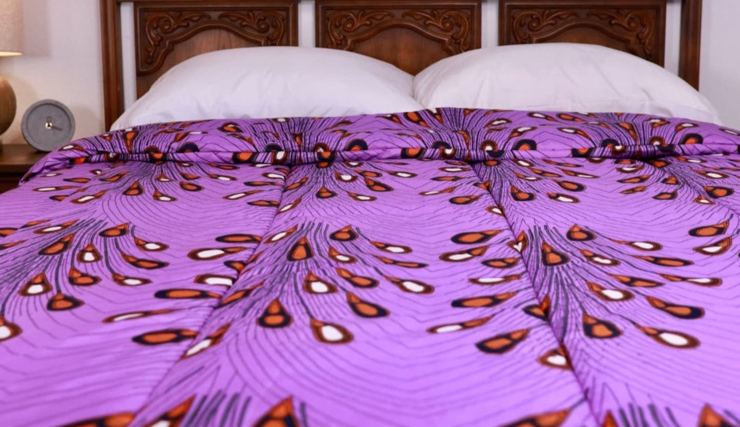 African Print BedSheet Set (Queen) 100% cotton