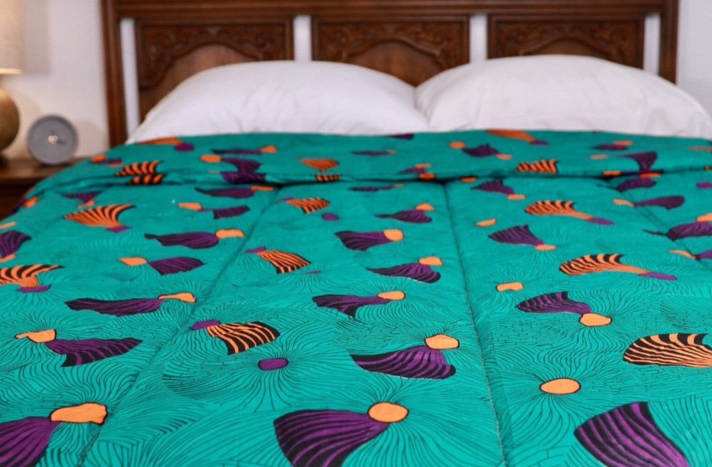 African Print BedSheet Set (Queen) 100% cotton